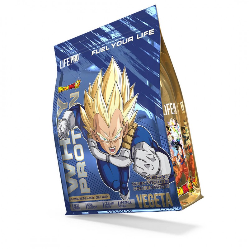 Life Pro Whey Dragon Ball Super Limited Edition Vegeta 900g
