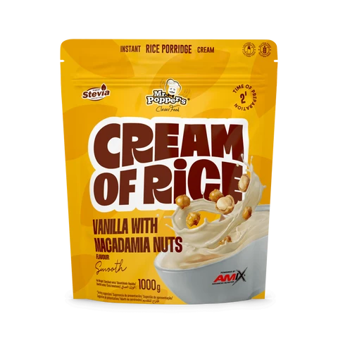 Cream of Rice Amix Nutrition (Mr. Poppers®) | Crème de Riz Instantanée 1 kg
