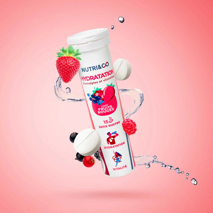 Pastille Hydratation riches en Electrolytes - Nutri&Co