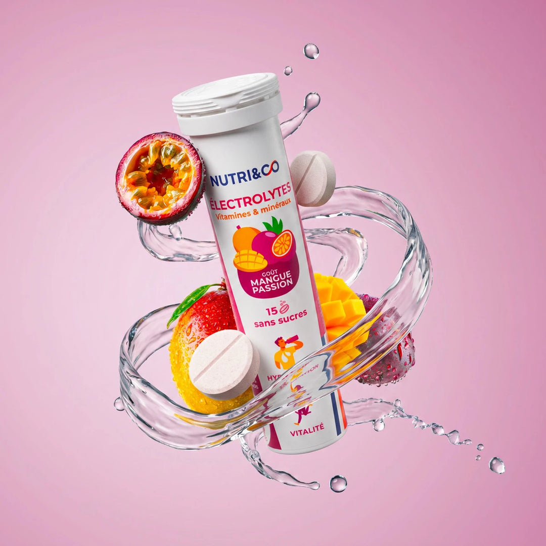 Pastille Hydratation riches en Electrolytes - Nutri&Co