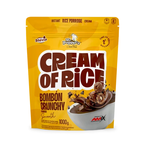 Cream of Rice Amix Nutrition (Mr. Poppers®) | Crème de Riz Instantanée 1 kg
