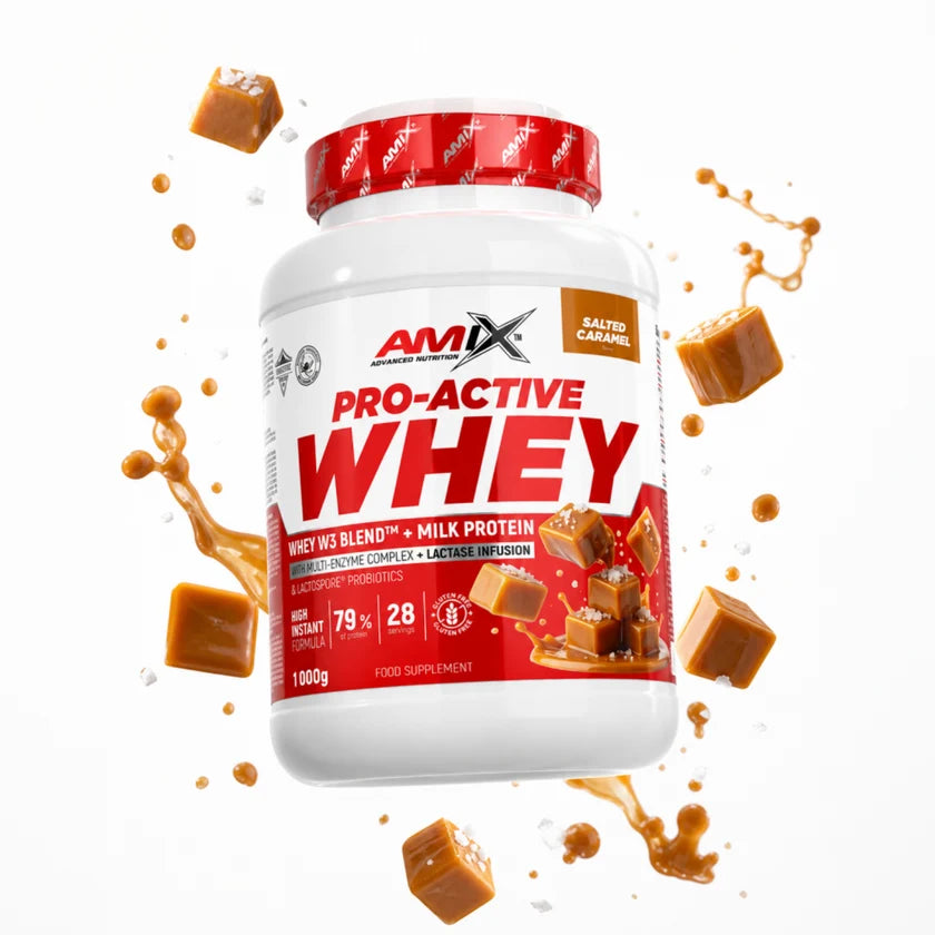 AMIX Pro Active Whey 1kg – Protéine Whey 79%