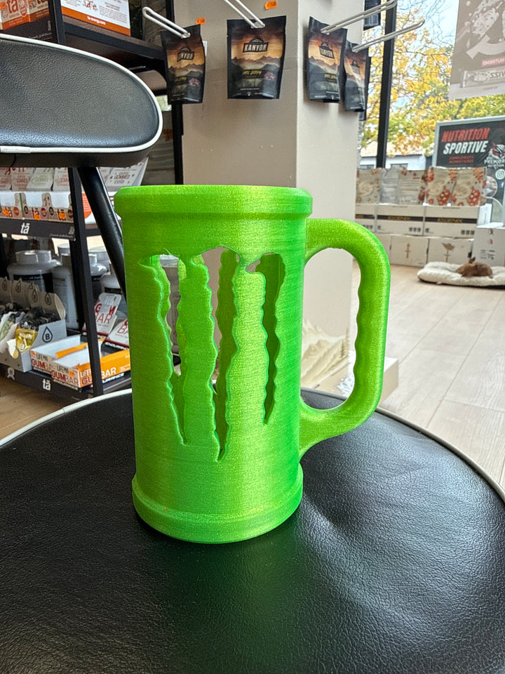 Mug Monster Energy imprimé en 3D