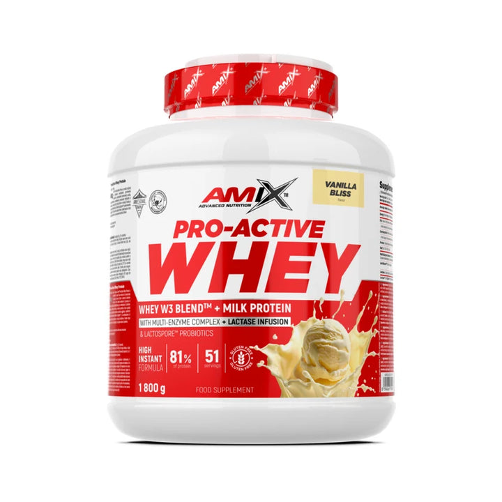 AMIX Pro Active Whey 2kg – Protéine Whey 79%