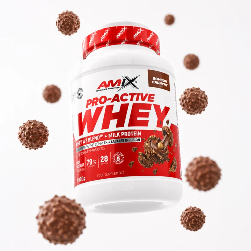 AMIX Pro Active Whey 1kg – Protéine Whey 79%