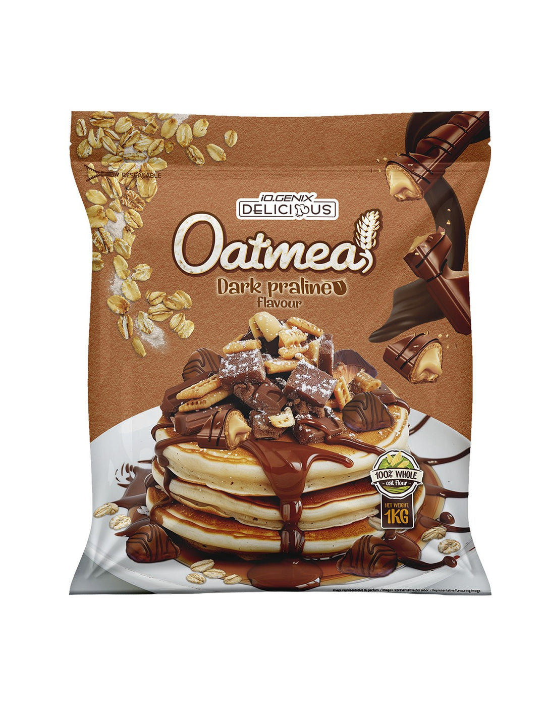 Farine d'avoine aromatisée IO.Genix 1kg