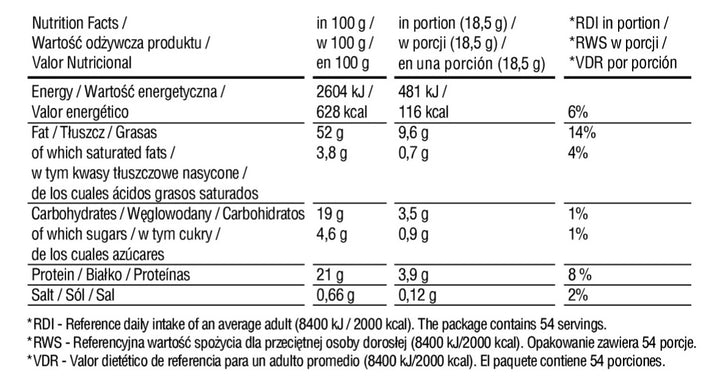 7Nutrition Beurre d&