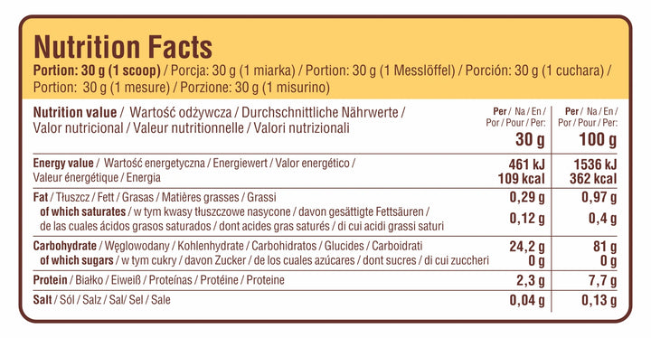 7Nutrition Cream of Rice 1000 g – Crème de Riz
