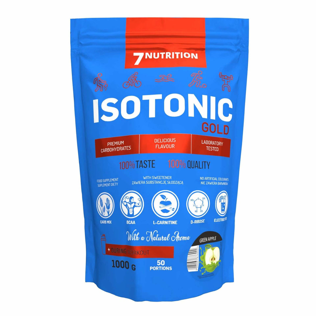 7Nutrition Isotonic Gold 1 kg, poudre pour boisson isotonique
