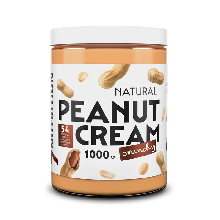 7Nutrition Peanut Butter 1 kg – Beurre de Cacahuète 100 % Naturel