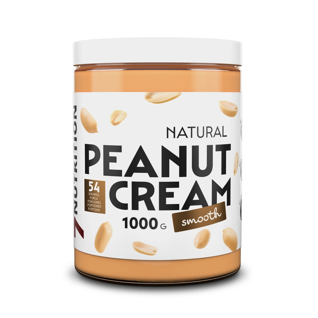 7Nutrition Peanut Butter 1 kg – Beurre de Cacahuète 100 % Naturel