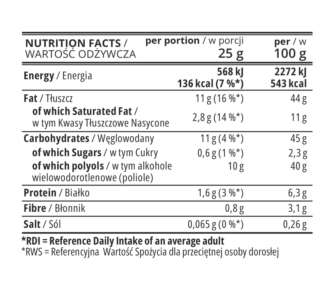 7Nutrition Crème de Pistache 180 g – Pistache &amp; Chocolat Blanc