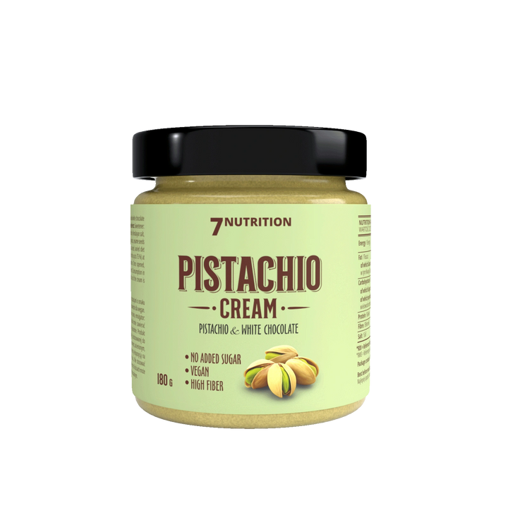 7Nutrition Crème de Pistache 180 g – Pistache &amp; Chocolat Blanc