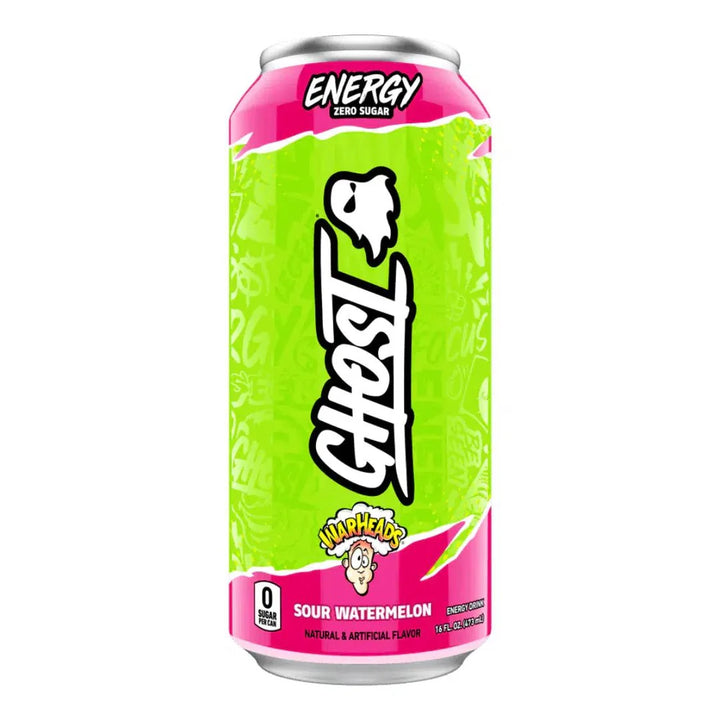 Boisson énergétique sans sucre - Ghost