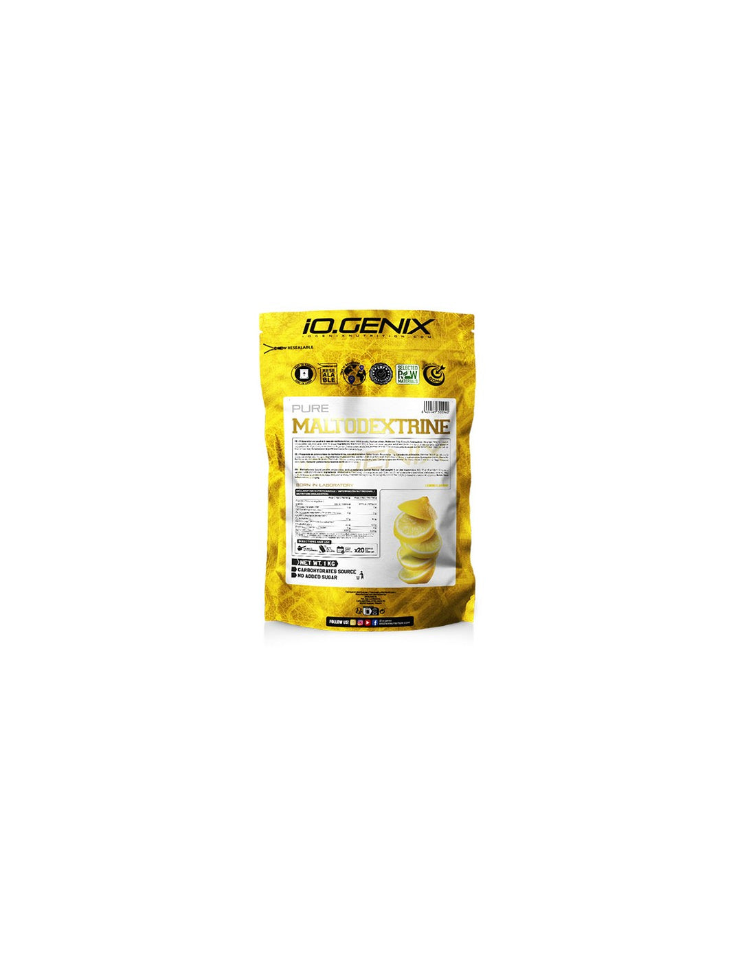 iO.GENIX Maltodextrine 1 kg | Glucides Musculation