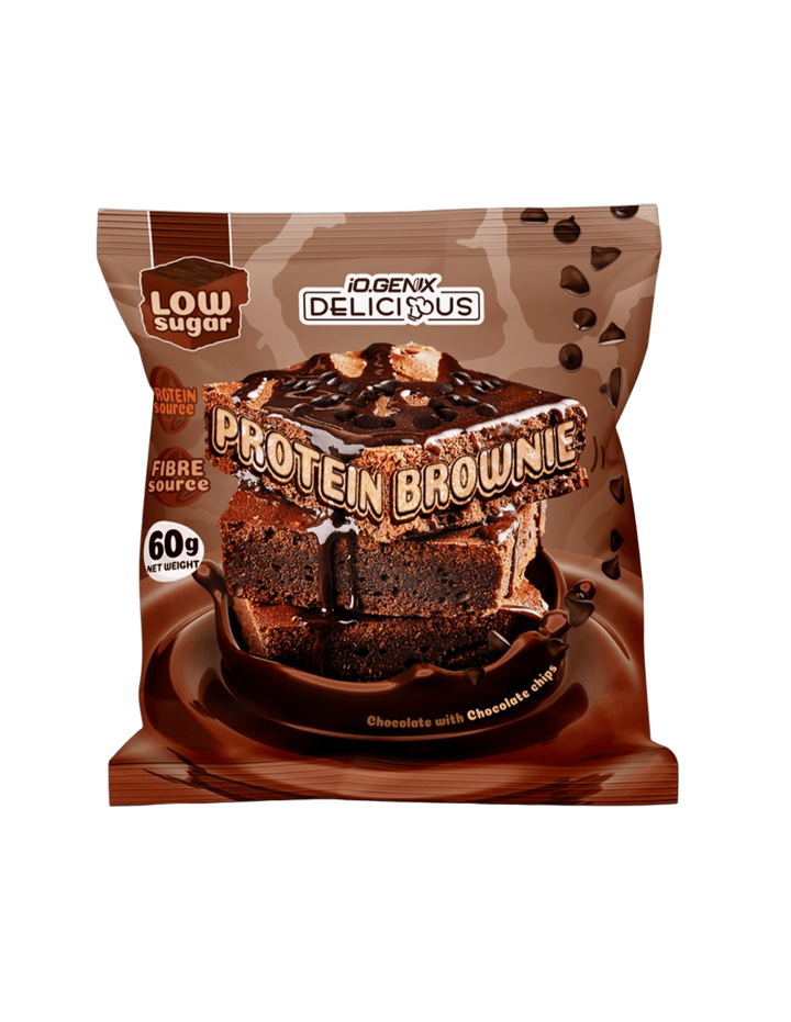 Protein Brownie IO.Genix - Snack protéiné artisanal 60g
