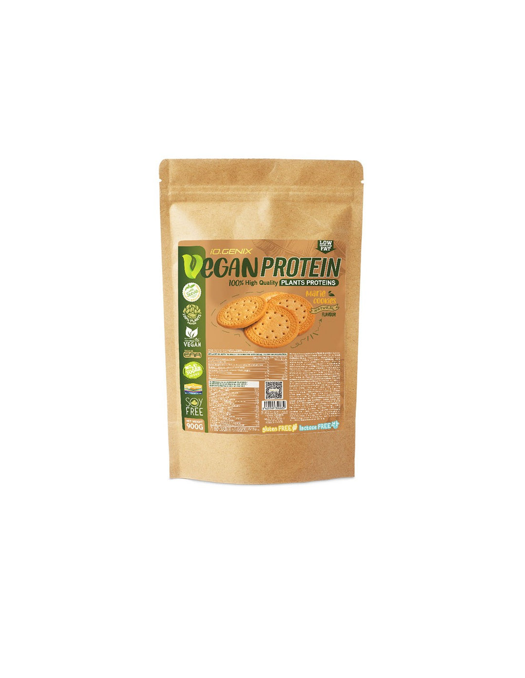Vegan Protein 900 g Iogenix | Protéine Végétale Premium