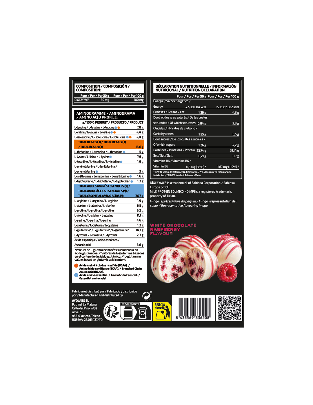 Whey Nova Matrix Iogenix 2kg - Protéine Whey Premium